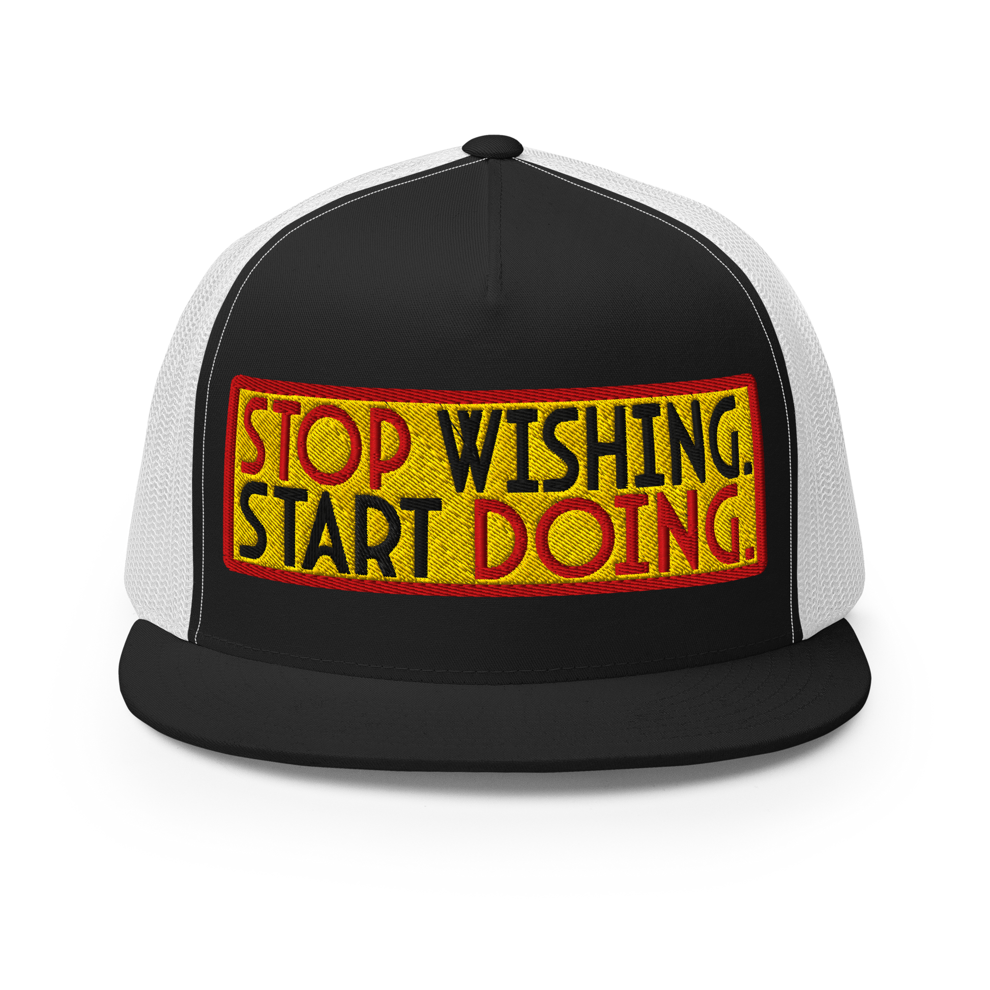 ${Inspirational quotes Trucker Cap} ${Inspirational quotes Trucker Cap (3D Puff Embroidery)} ${xadaprints.com} ${XADA PRINTS}