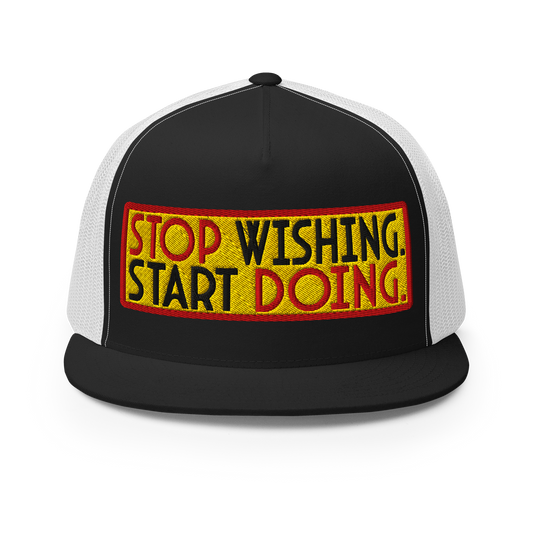 ${Inspirational quotes Trucker Cap} ${Inspirational quotes Trucker Cap (3D Puff Embroidery)} ${xadaprints.com} ${XADA PRINTS}