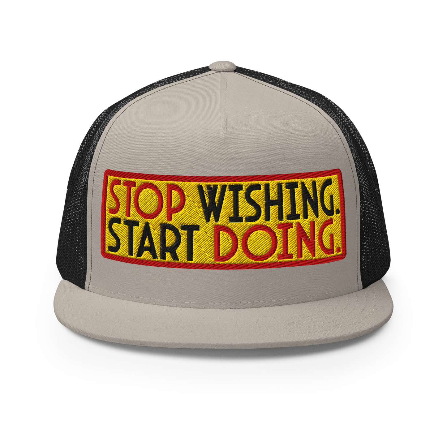 ${Inspirational quotes Trucker Cap} ${Inspirational quotes Trucker Cap (3D Puff Embroidery)} ${xadaprints.com} ${XADA PRINTS}