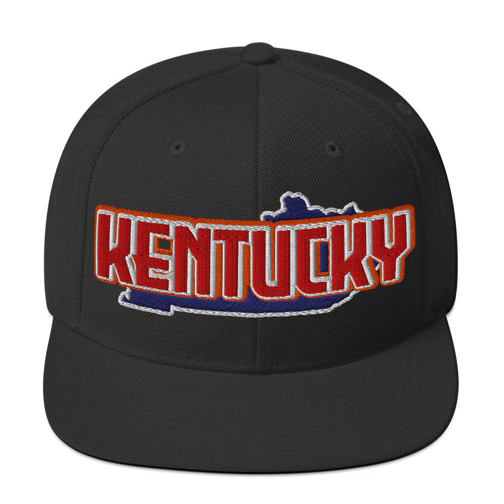 ${Kentucky Baseball Cap} ${Cap with Kentucky State map and Kentucky name on it.} ${xadaprints.com} ${XADA PRINTS}