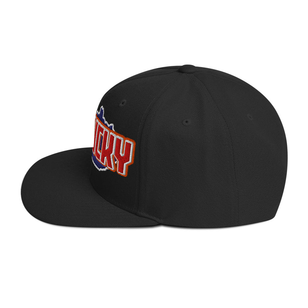 ${Kentucky Baseball Cap} ${Cap with Kentucky State map and Kentucky name on it.} ${xadaprints.com} ${XADA PRINTS}