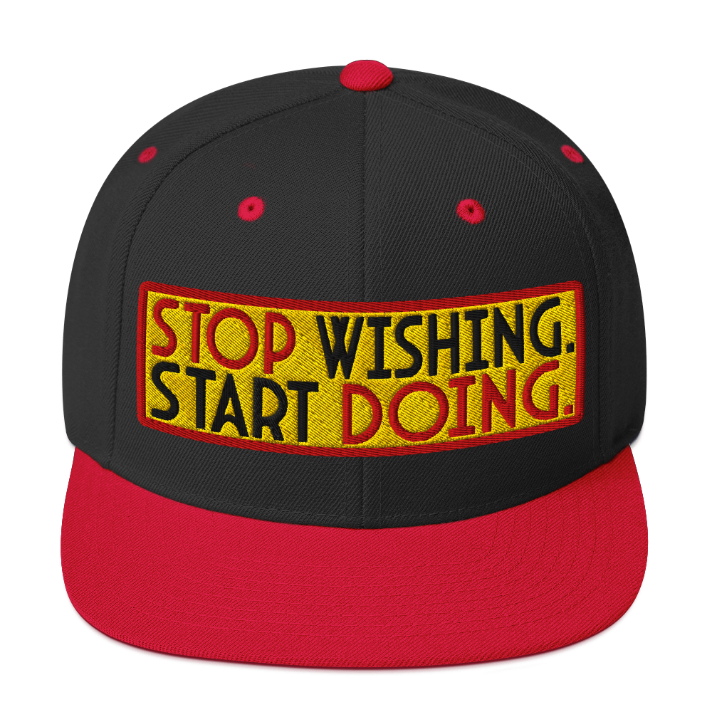 ${Inspirational quotes Snapback Cap} ${Inspirational quotes Snapback Cap (3D Puff Embroidery)} ${xadaprints.com} ${XADA PRINTS}