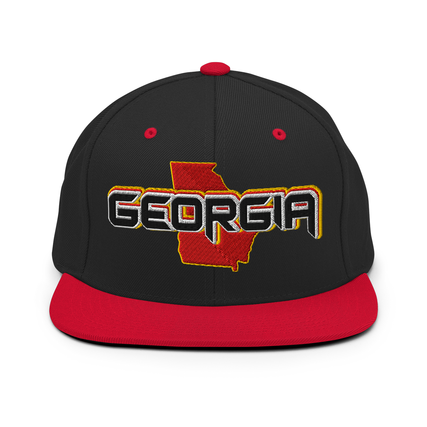 ${Georgia Baseball Cap} ${Cap with Georgia State map and Georgia name on it.} ${xadaprints.com} ${XADA PRINTS}
