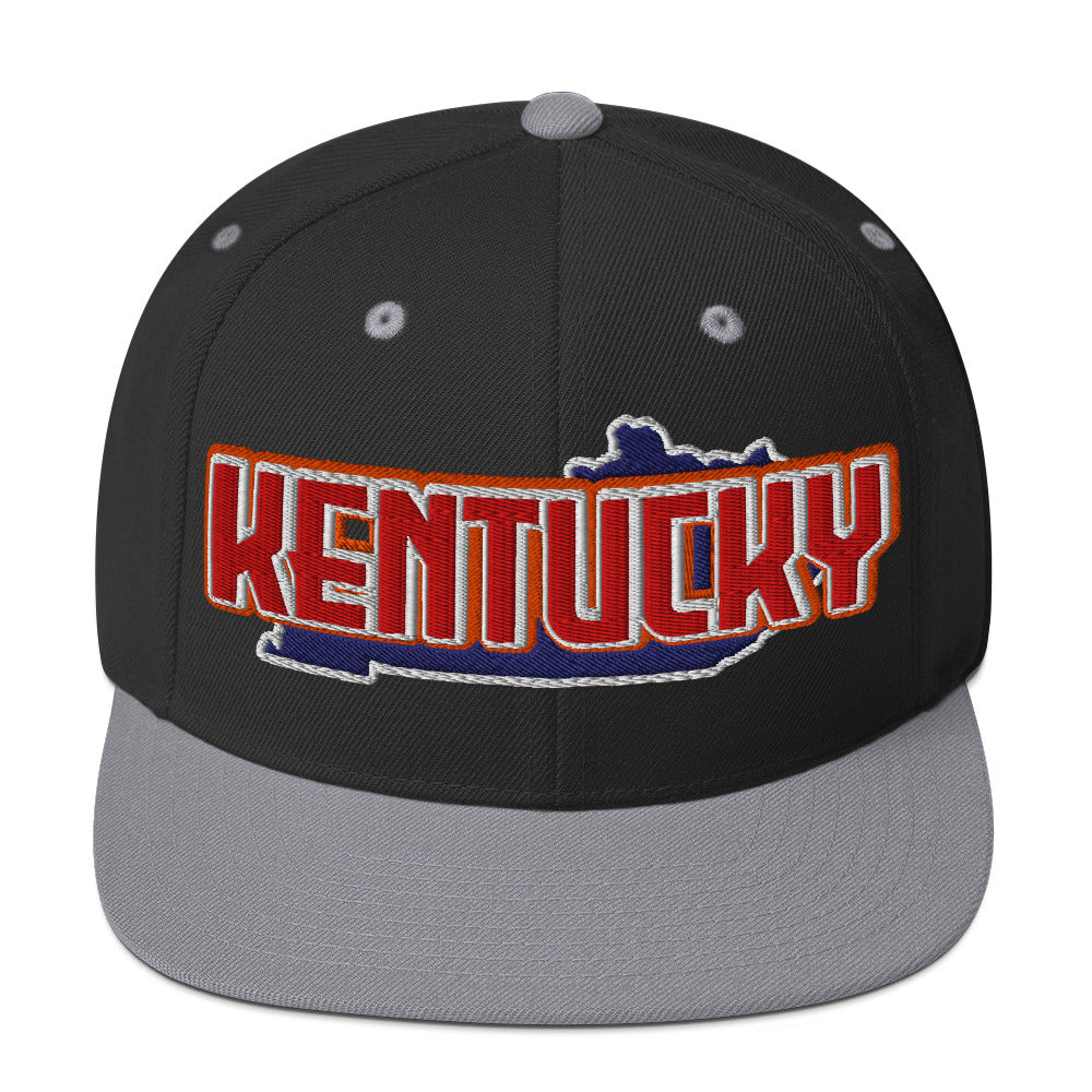 ${Kentucky Baseball Cap} ${Cap with Kentucky State map and Kentucky name on it.} ${xadaprints.com} ${XADA PRINTS}