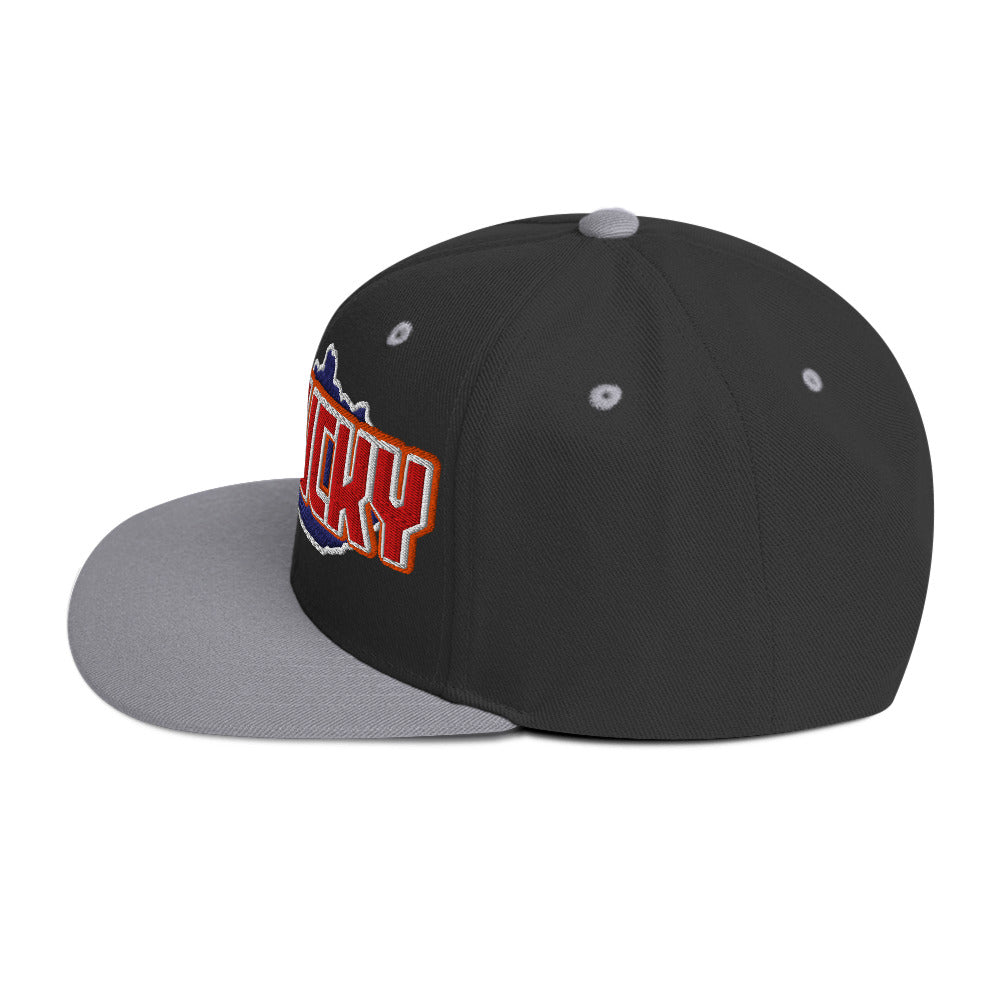 ${Kentucky Baseball Cap} ${Cap with Kentucky State map and Kentucky name on it.} ${xadaprints.com} ${XADA PRINTS}