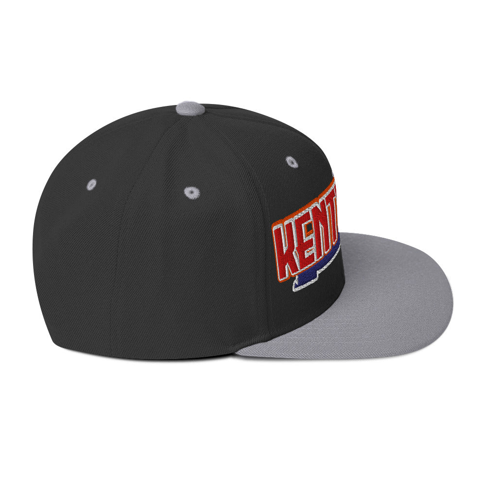 ${Kentucky Baseball Cap} ${Cap with Kentucky State map and Kentucky name on it.} ${xadaprints.com} ${XADA PRINTS}