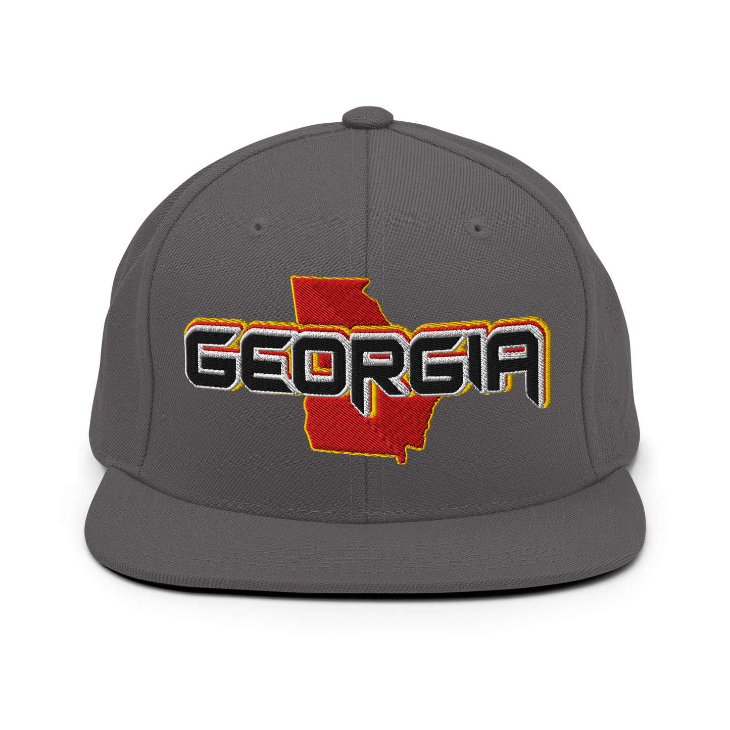 ${Georgia Baseball Cap} ${Cap with Georgia State map and Georgia name on it.} ${xadaprints.com} ${XADA PRINTS}