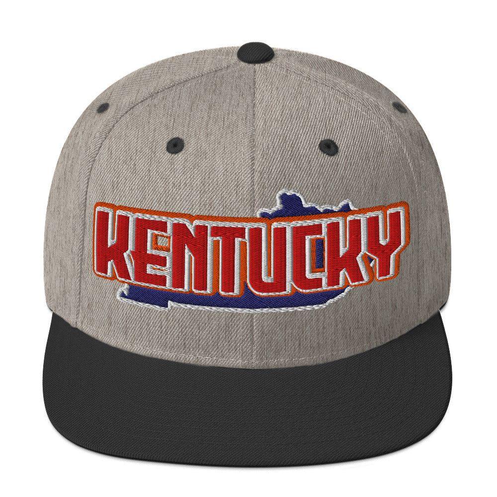 ${Kentucky Baseball Cap} ${Cap with Kentucky State map and Kentucky name on it.} ${xadaprints.com} ${XADA PRINTS}
