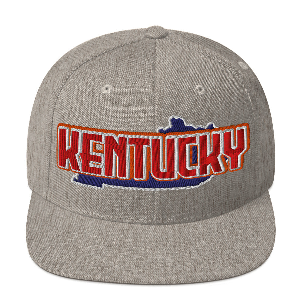 ${Kentucky Baseball Cap} ${Cap with Kentucky State map and Kentucky name on it.} ${xadaprints.com} ${XADA PRINTS}