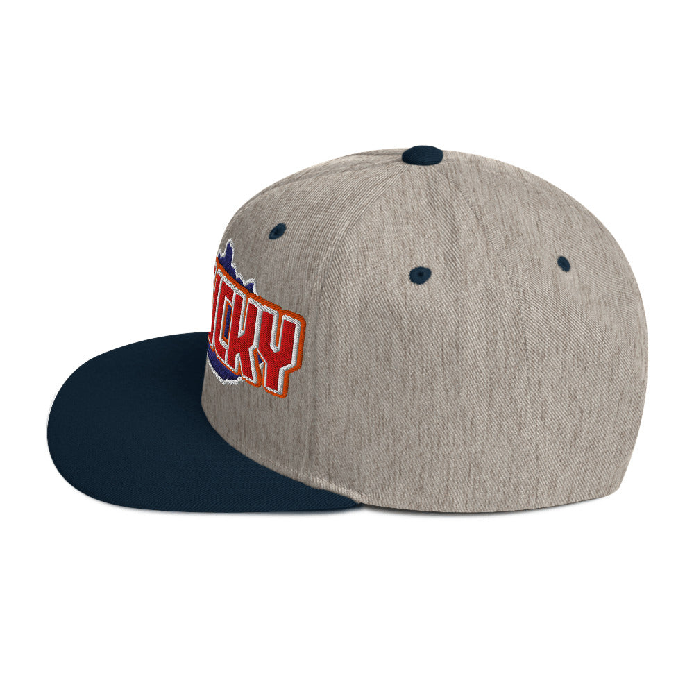 ${Kentucky Baseball Cap} ${Cap with Kentucky State map and Kentucky name on it.} ${xadaprints.com} ${XADA PRINTS}