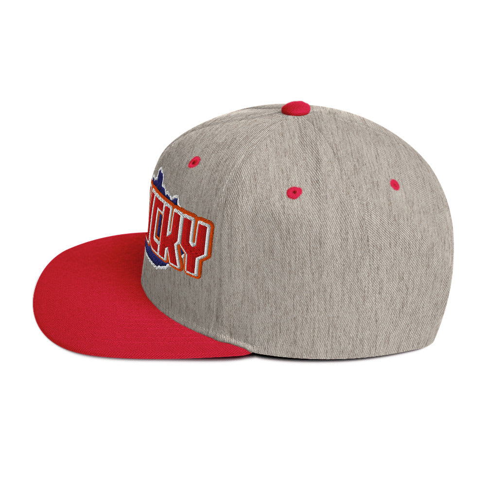 ${Kentucky Baseball Cap} ${Cap with Kentucky State map and Kentucky name on it.} ${xadaprints.com} ${XADA PRINTS}