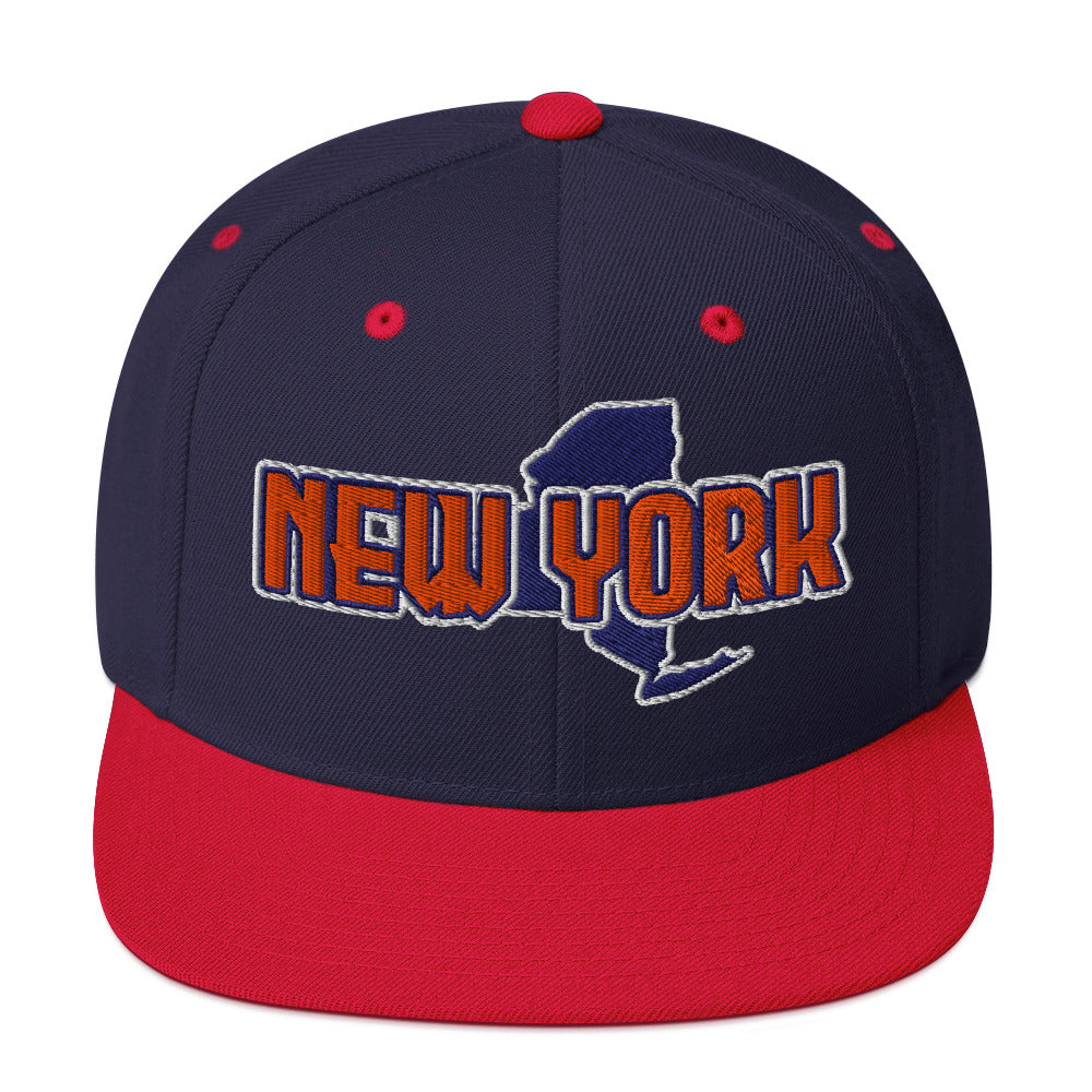 ${New York Baseball Cap} ${Cap with New York State map and New York name on it.} ${xadaprints.com} ${XADA PRINTS}