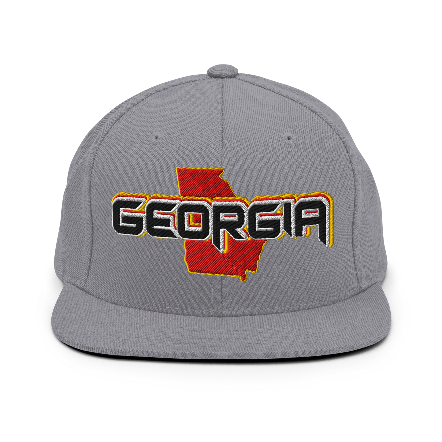 ${Georgia Baseball Cap} ${Cap with Georgia State map and Georgia name on it.} ${xadaprints.com} ${XADA PRINTS}