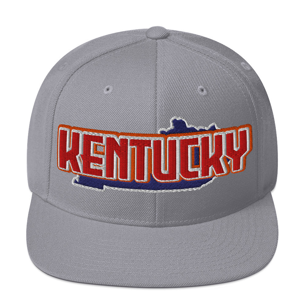 ${Kentucky Baseball Cap} ${Cap with Kentucky State map and Kentucky name on it.} ${xadaprints.com} ${XADA PRINTS}