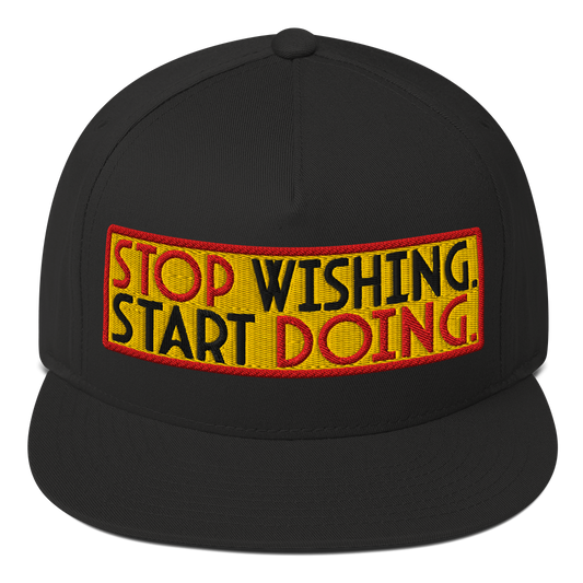 ${Inspirational quotes Flat Bill Cap} ${Inspirational quotes Flat Bill Cap (3D Puff Embroidery)} ${xadaprints.com} ${XADA PRINTS}