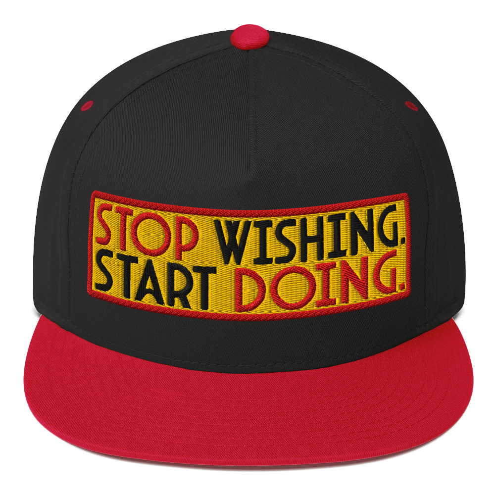 ${Inspirational quotes Flat Bill Cap} ${Inspirational quotes Flat Bill Cap (3D Puff Embroidery)} ${xadaprints.com} ${XADA PRINTS}
