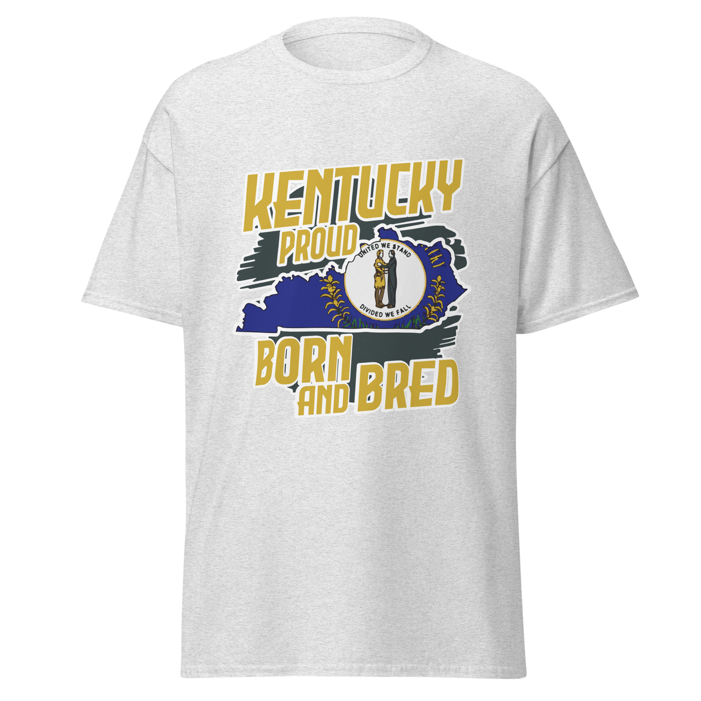 ${Kentucky State - Unisex t-shirt} ${USA Love Kentucky State Unisex t-shirt} ${xadaprints.com} ${XADA PRINTS}