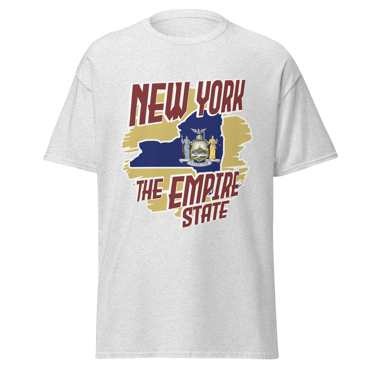 ${New York State - Unisex t-shirt} ${USA Love New York State Unisex t-shirt} ${xadaprints.com} ${XADA PRINTS}