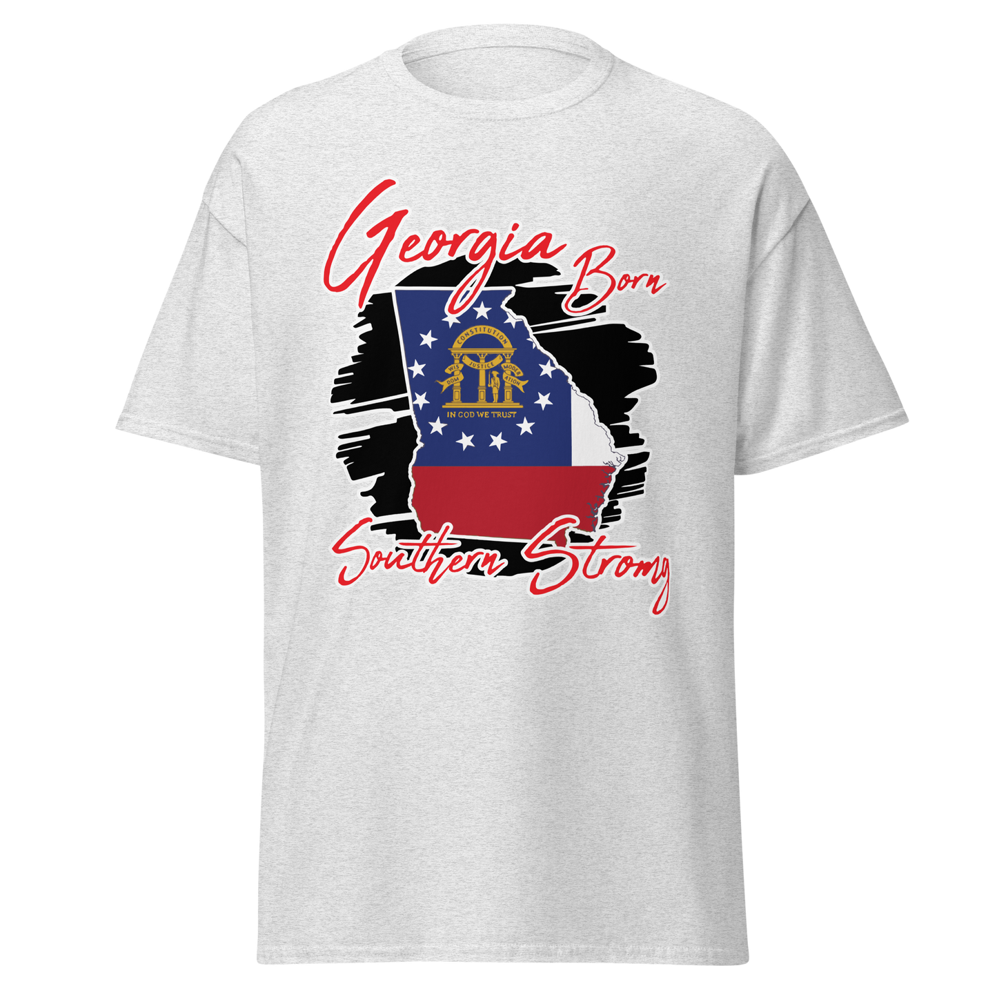 ${Georgia State - Unisex t-shirt} ${USA Love Georgia State Unisex t-shirt} ${xadaprints.com} ${XADA PRINTS}