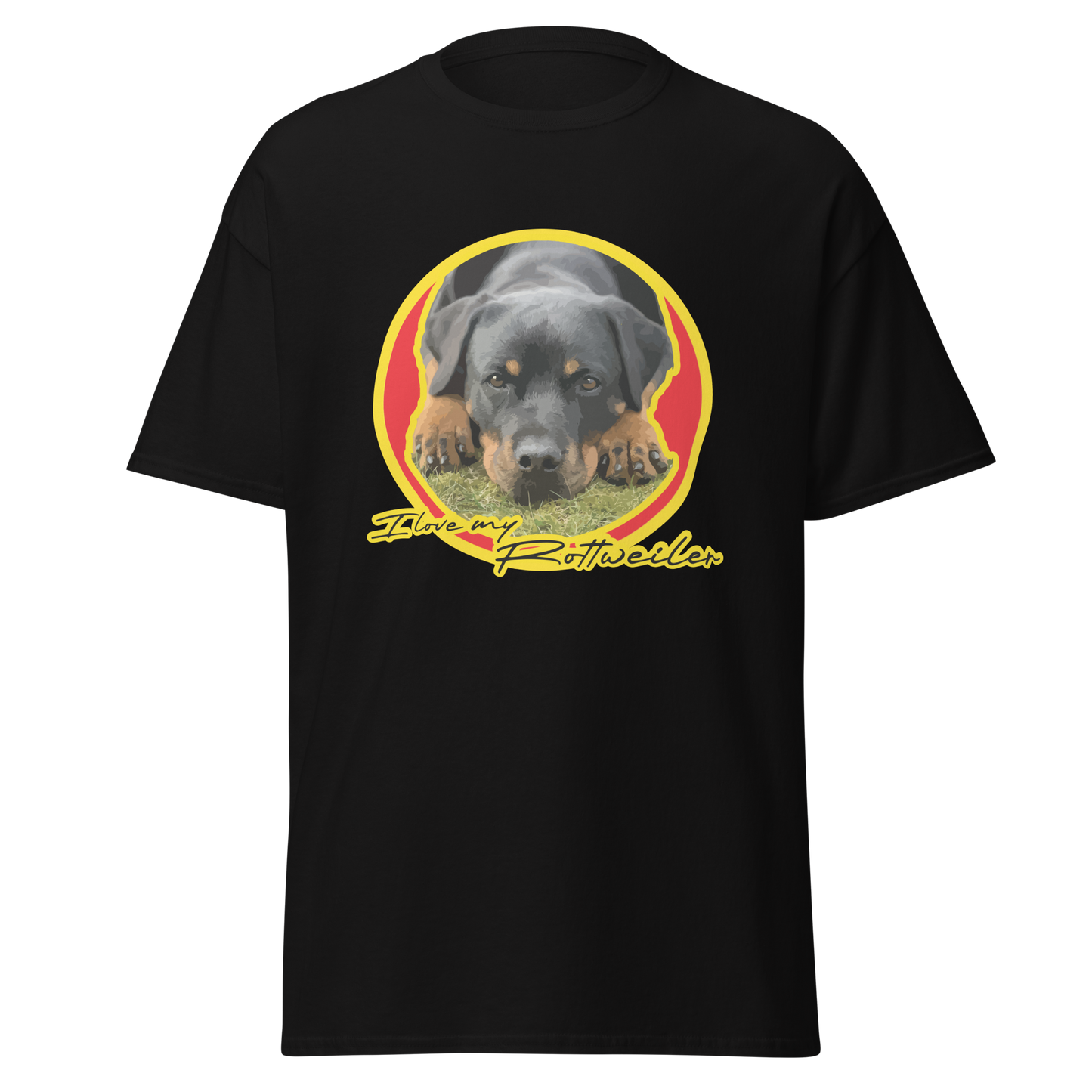 ${Rottweiler Unisex t-shirt} ${Pet Lovers Rottweiler Unisex t-shirt} ${xadaprints.com} ${XADA PRINTS}
