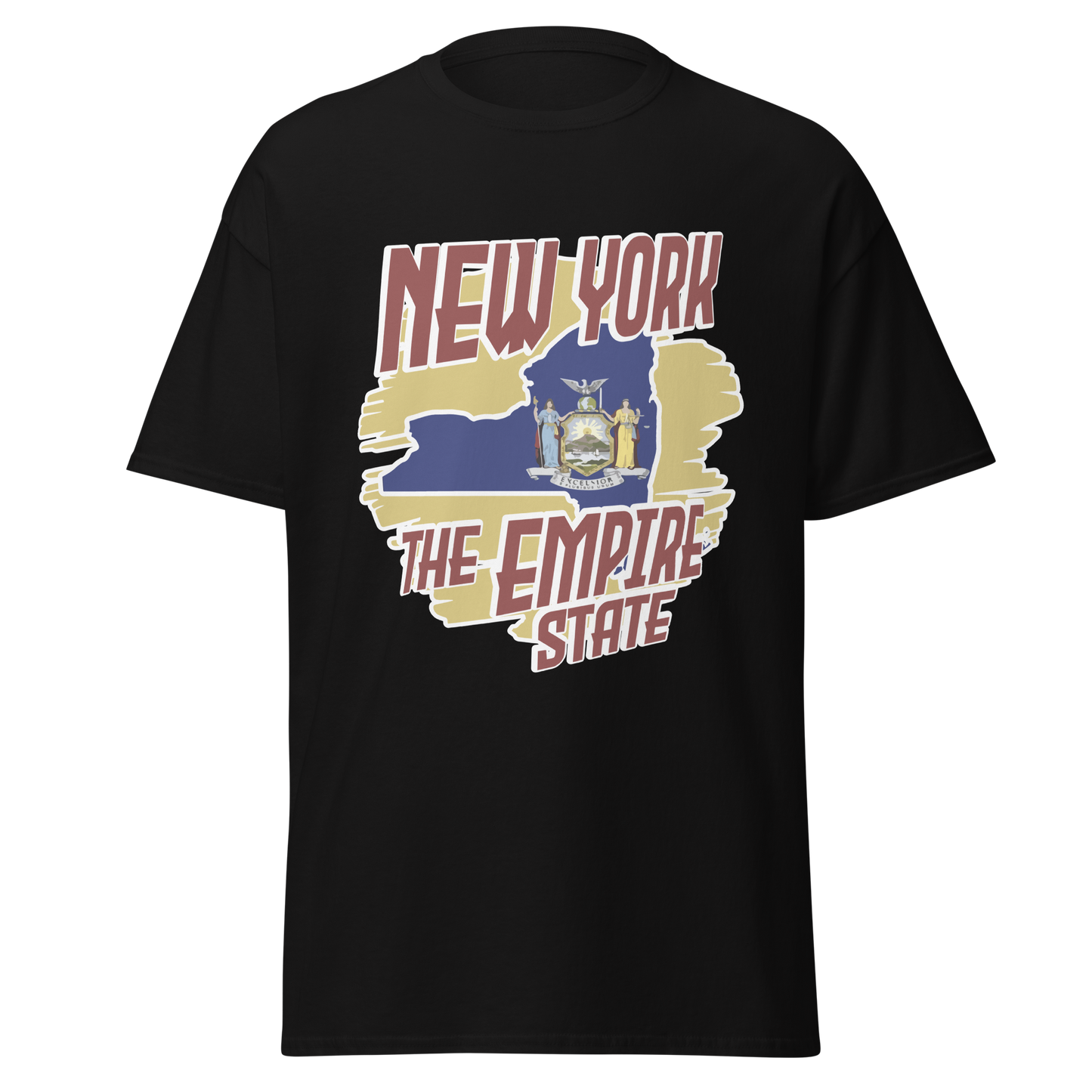 ${New York State - Unisex t-shirt} ${USA Love New York State Unisex t-shirt} ${xadaprints.com} ${XADA PRINTS}