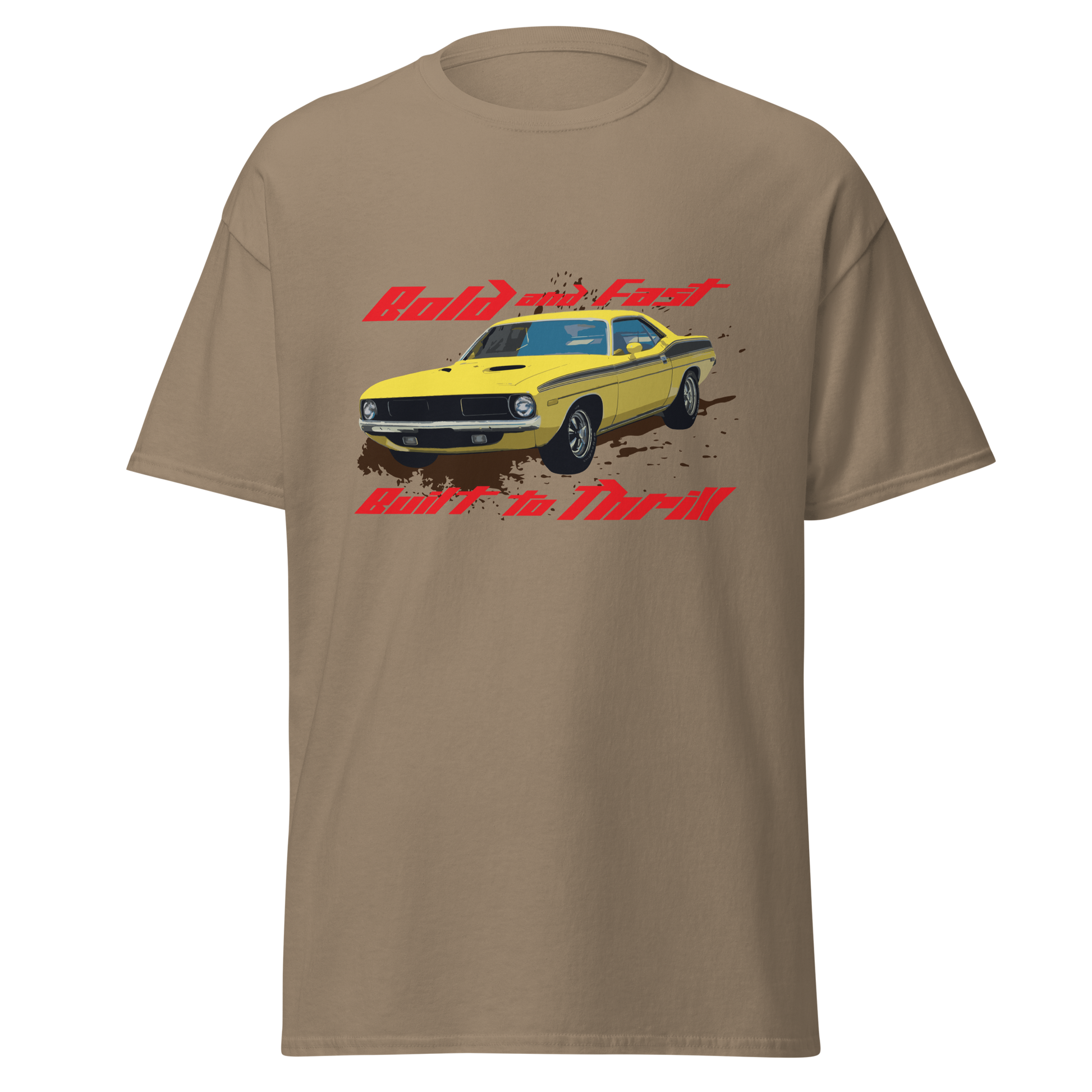 ${Plymouth Cuda Unisex t-shirt} ${Muscle Car Plymouth Cuda Unisex t-shirt} ${xadaprints.com} ${XADA PRINTS}