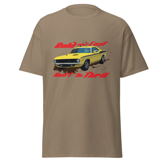 ${Plymouth Cuda Unisex t-shirt} ${Muscle Car Plymouth Cuda Unisex t-shirt} ${xadaprints.com} ${XADA PRINTS}