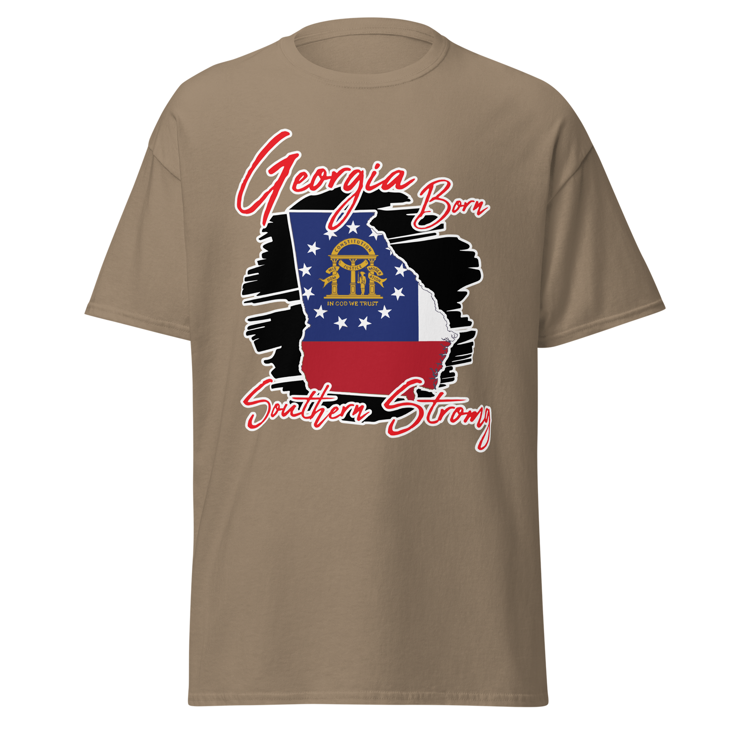 ${Georgia State - Unisex t-shirt} ${USA Love Georgia State Unisex t-shirt} ${xadaprints.com} ${XADA PRINTS}