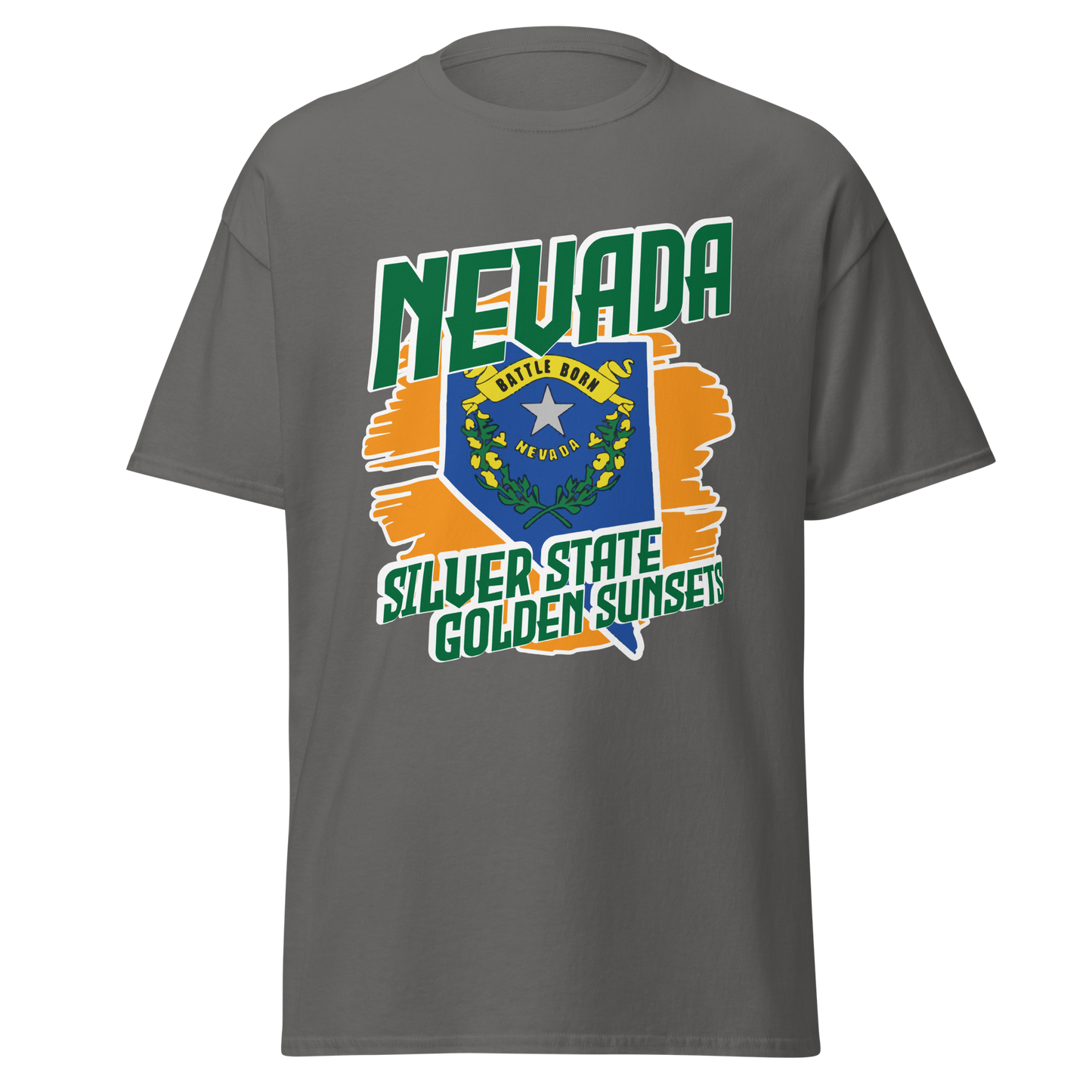 ${Nevada State - Unisex t-shirt} ${USA Love Nevada State Unisex t-shirt} ${xadaprints.com} ${XADA PRINTS}