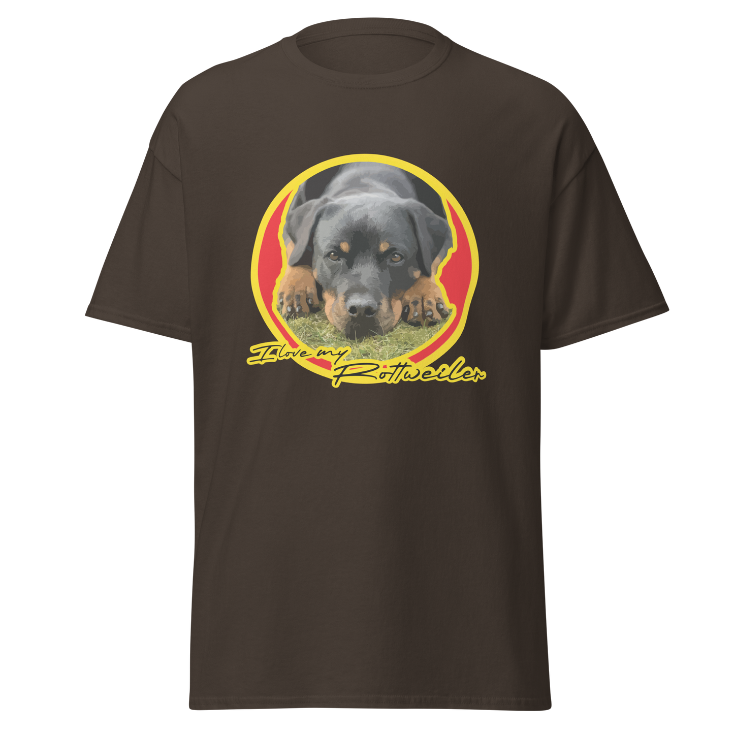 ${Rottweiler Unisex t-shirt} ${Pet Lovers Rottweiler Unisex t-shirt} ${xadaprints.com} ${XADA PRINTS}