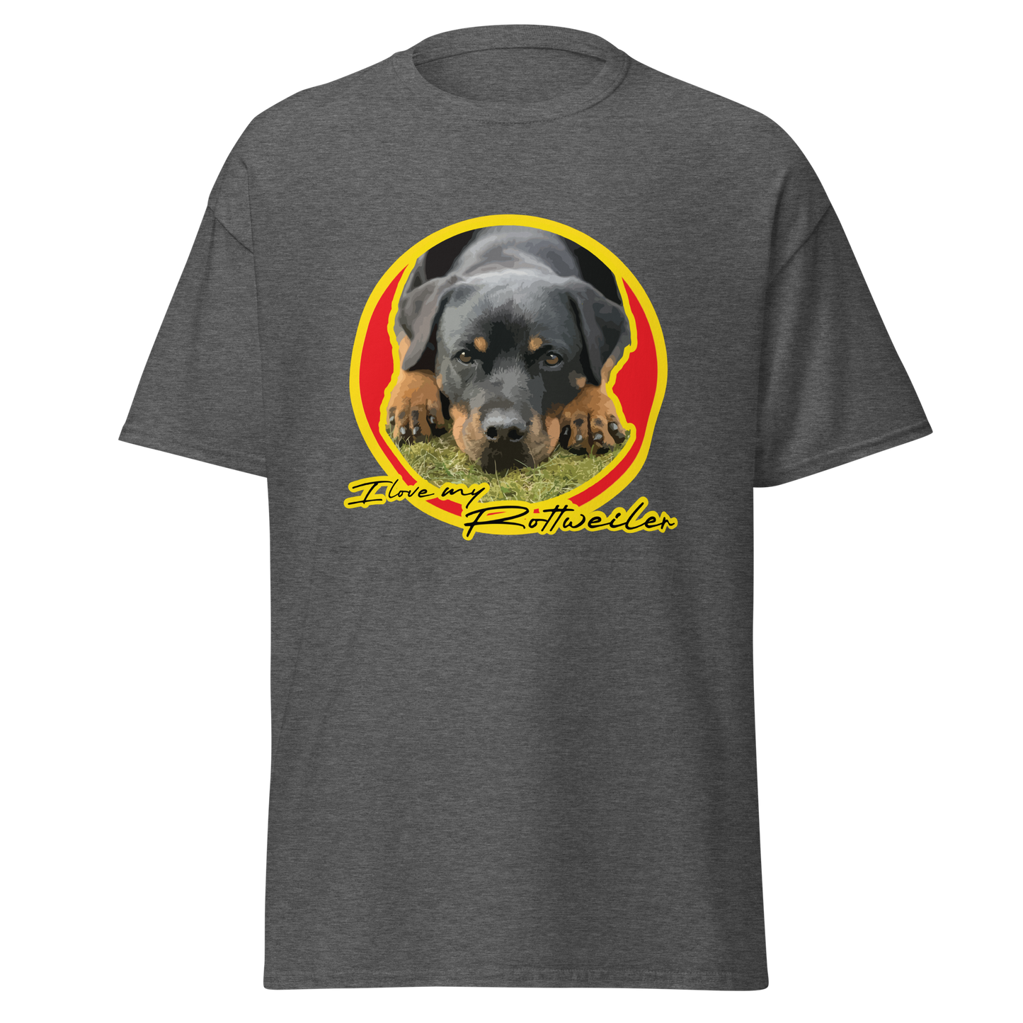 ${Rottweiler Unisex t-shirt} ${Pet Lovers Rottweiler Unisex t-shirt} ${xadaprints.com} ${XADA PRINTS}