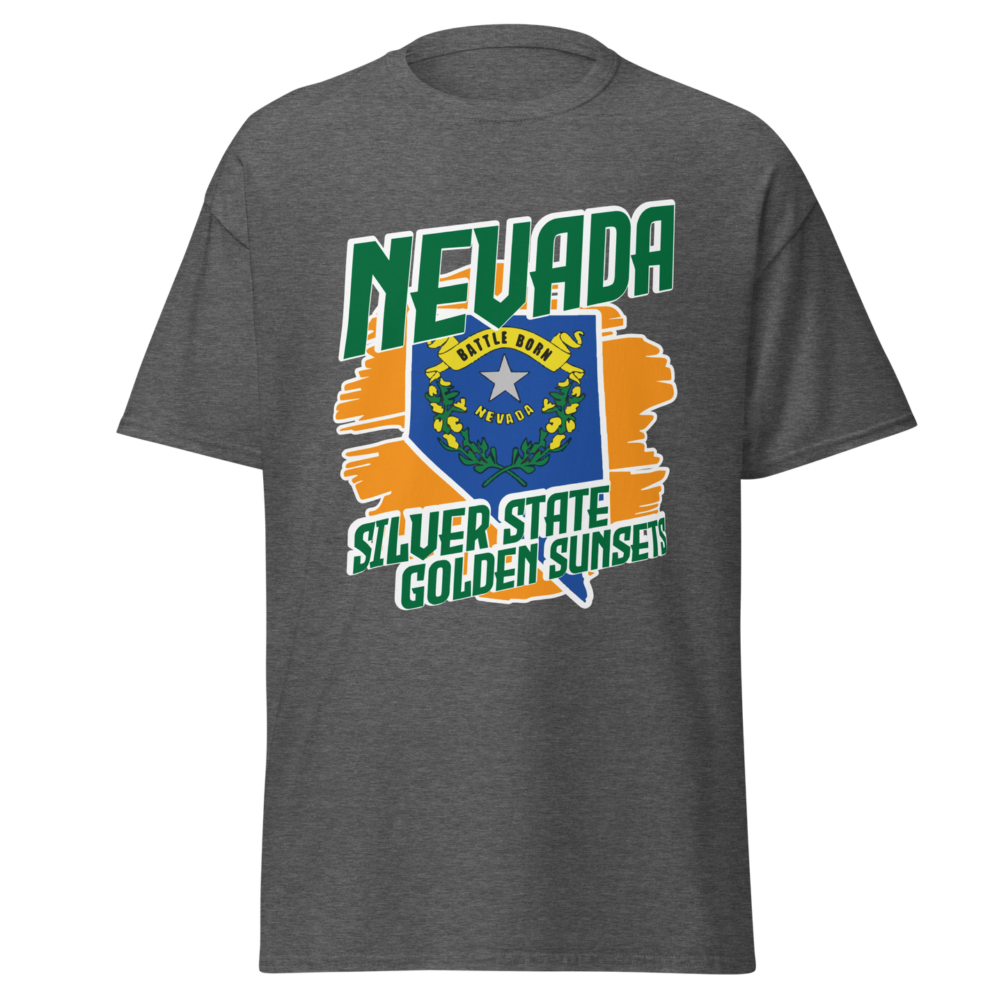 ${Nevada State - Unisex t-shirt} ${USA Love Nevada State Unisex t-shirt} ${xadaprints.com} ${XADA PRINTS}