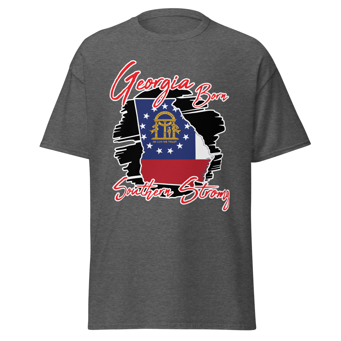 ${Georgia State - Unisex t-shirt} ${USA Love Georgia State Unisex t-shirt} ${xadaprints.com} ${XADA PRINTS}