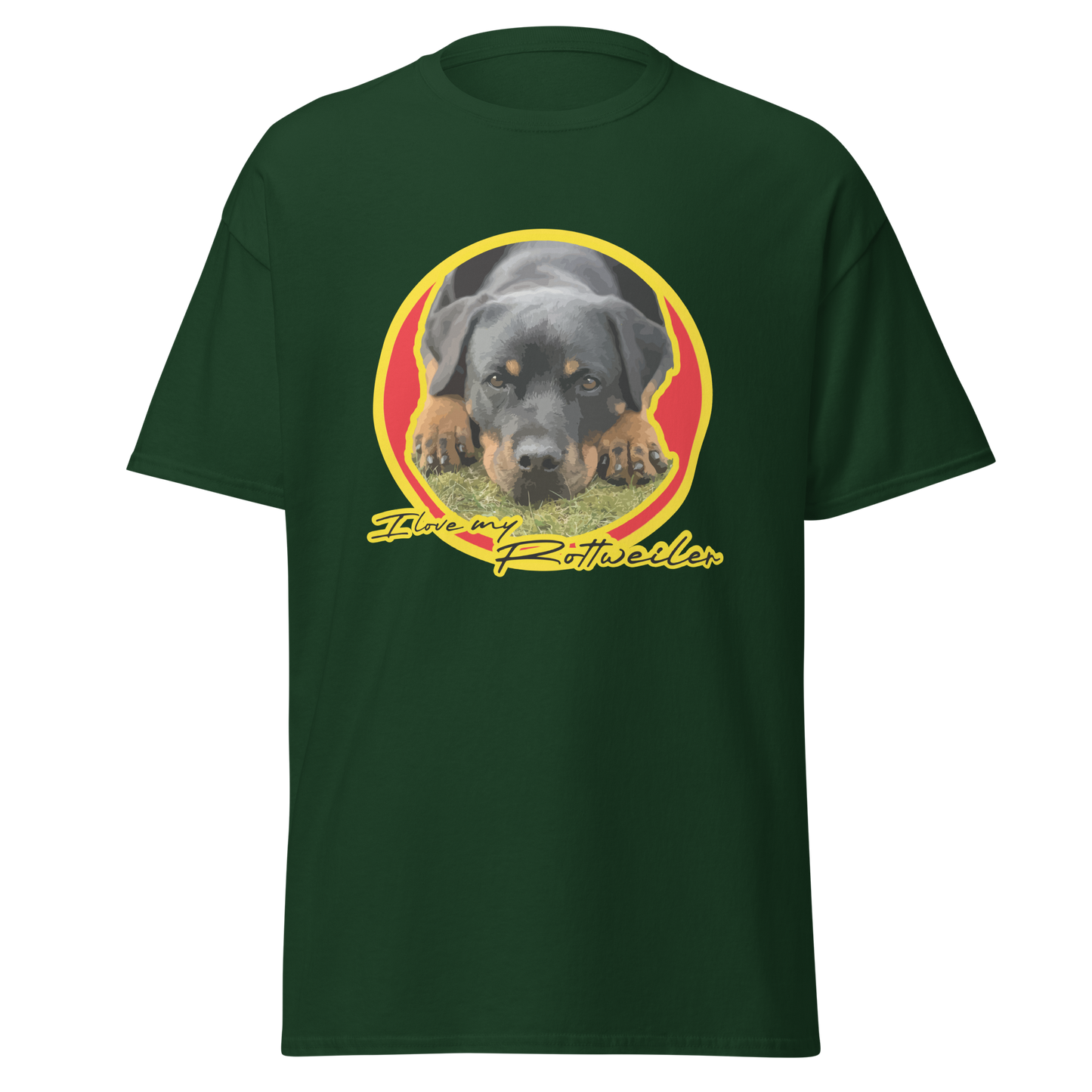 ${Rottweiler Unisex t-shirt} ${Pet Lovers Rottweiler Unisex t-shirt} ${xadaprints.com} ${XADA PRINTS}