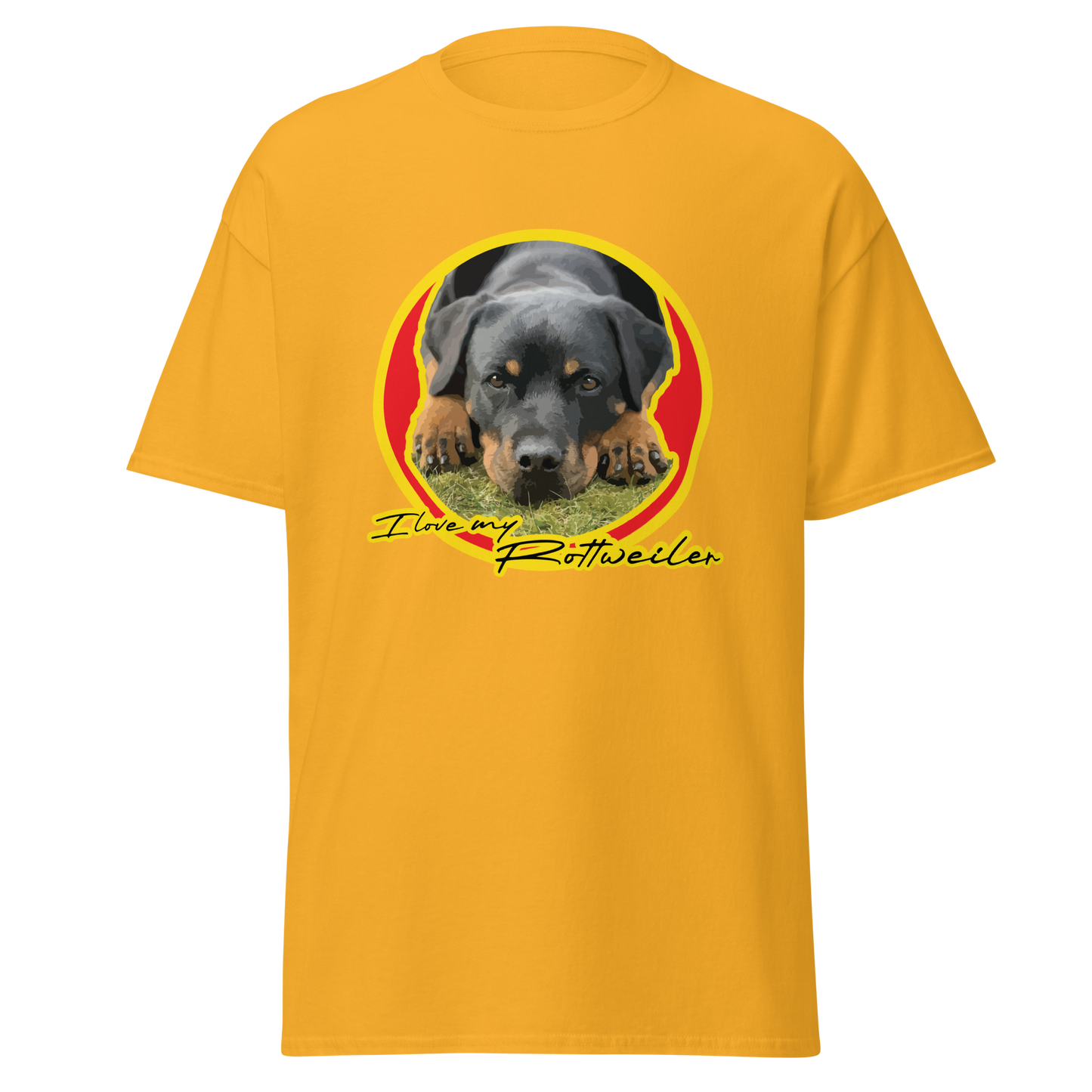 ${Rottweiler Unisex t-shirt} ${Pet Lovers Rottweiler Unisex t-shirt} ${xadaprints.com} ${XADA PRINTS}