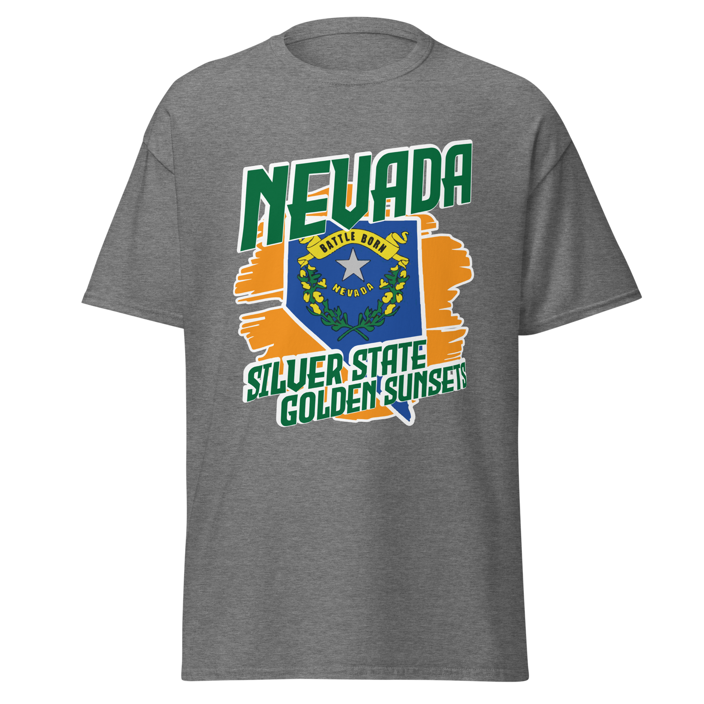 ${Nevada State - Unisex t-shirt} ${USA Love Nevada State Unisex t-shirt} ${xadaprints.com} ${XADA PRINTS}