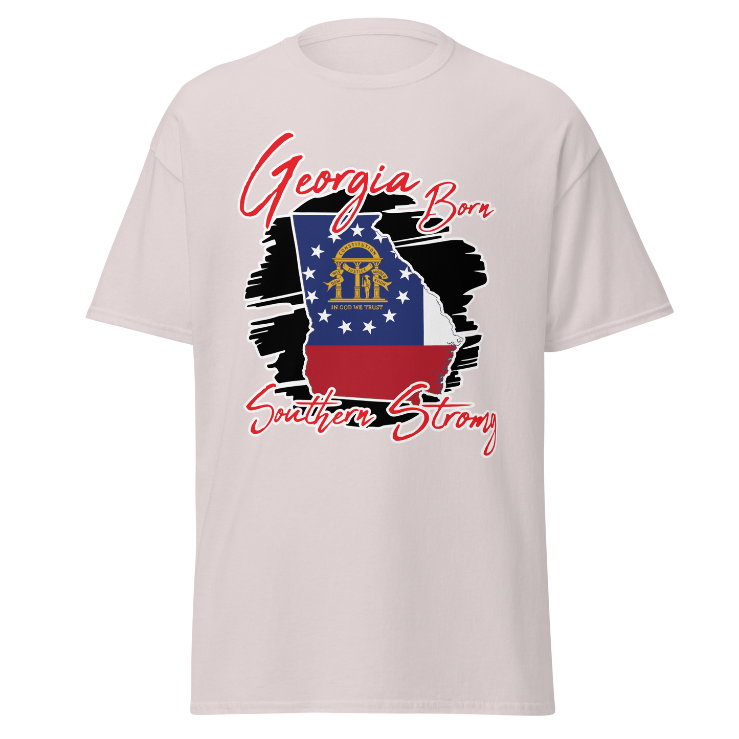 ${Georgia State - Unisex t-shirt} ${USA Love Georgia State Unisex t-shirt} ${xadaprints.com} ${XADA PRINTS}