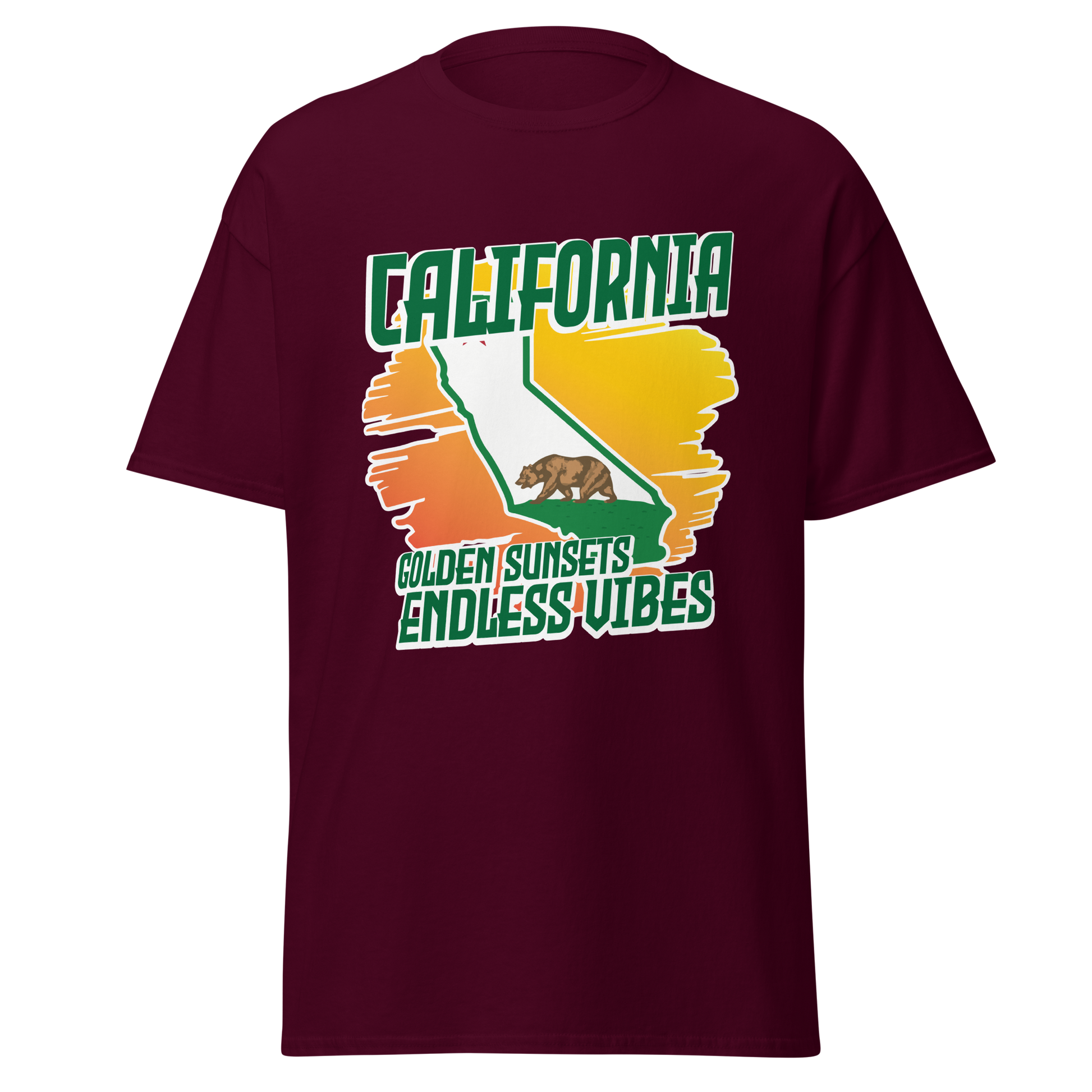 ${California State - Unisex t-shirt} ${USA Love California State Unisex t-shirt} ${xadaprints.com} ${XADA PRINTS}