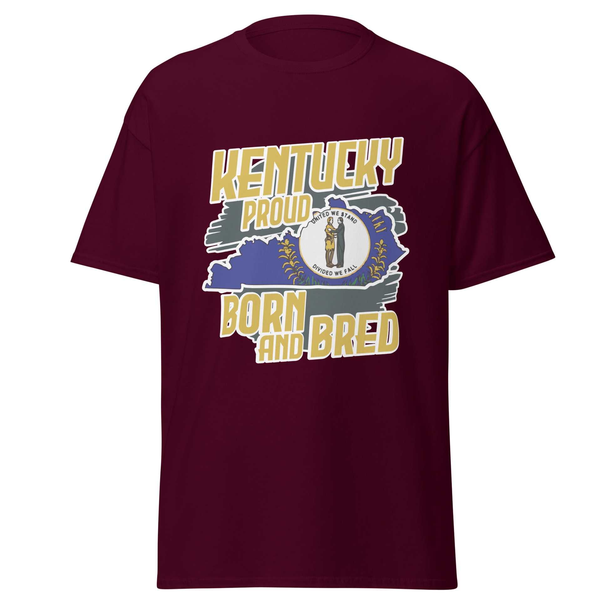 ${Kentucky State - Unisex t-shirt} ${USA Love Kentucky State Unisex t-shirt} ${xadaprints.com} ${XADA PRINTS}