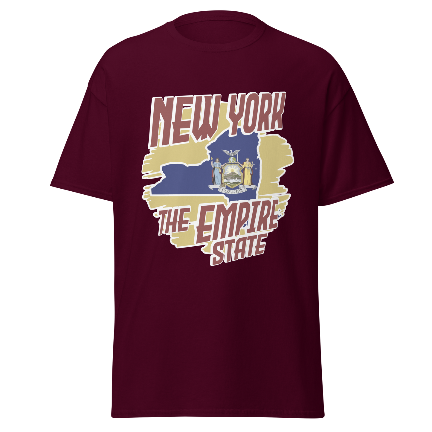 ${New York State - Unisex t-shirt} ${USA Love New York State Unisex t-shirt} ${xadaprints.com} ${XADA PRINTS}