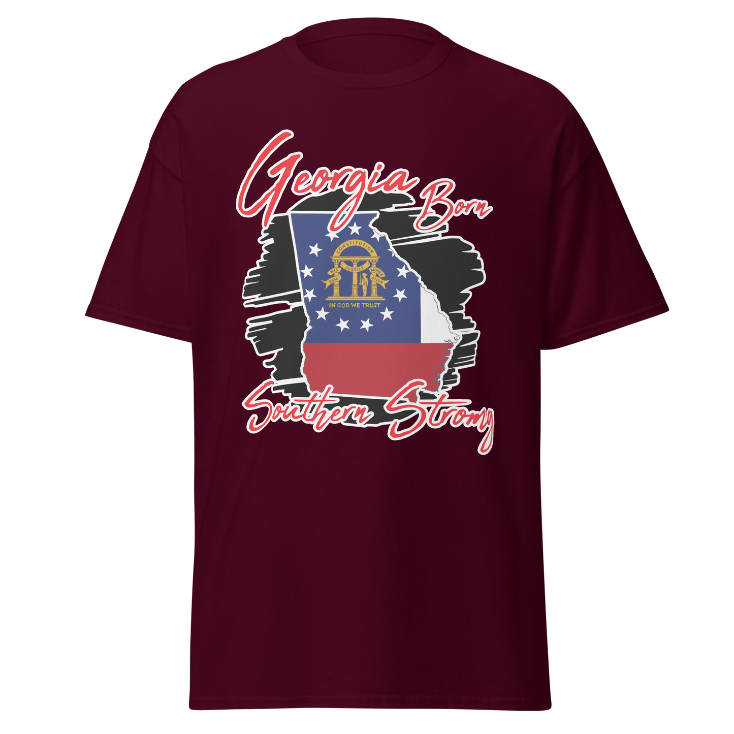 ${Georgia State - Unisex t-shirt} ${USA Love Georgia State Unisex t-shirt} ${xadaprints.com} ${XADA PRINTS}