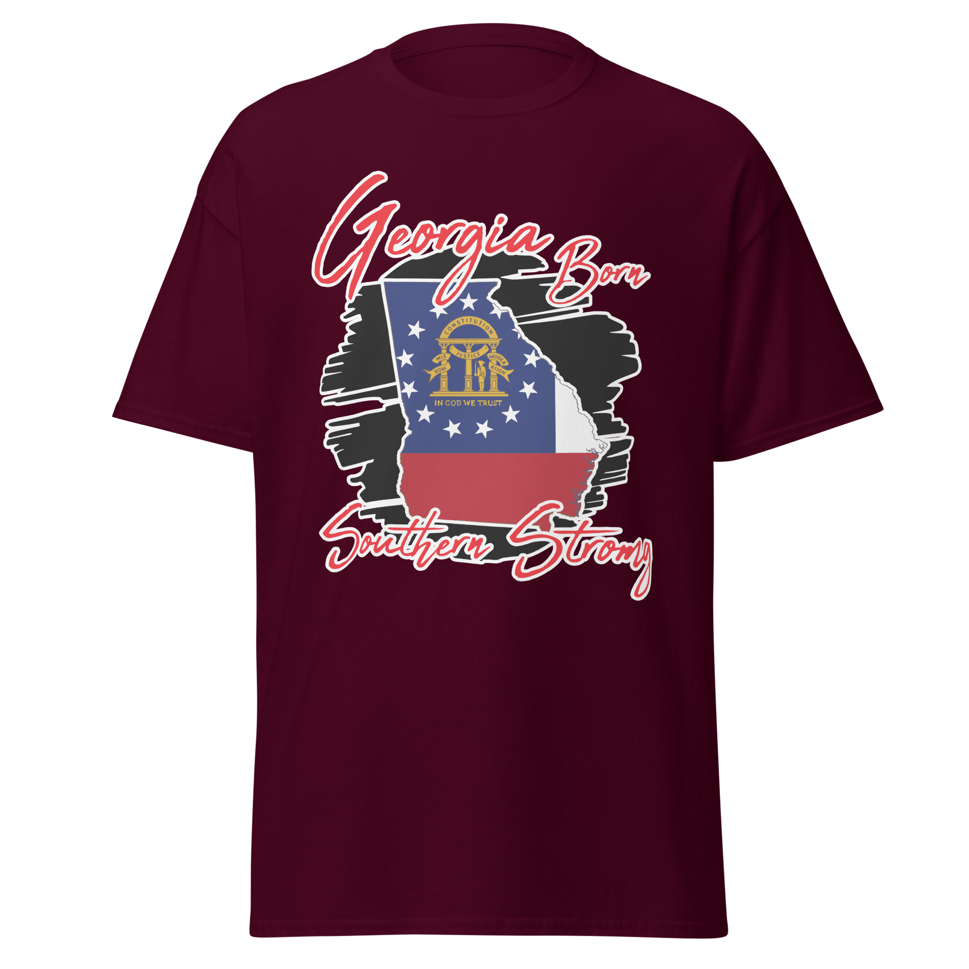 ${Georgia State - Unisex t-shirt} ${USA Love Georgia State Unisex t-shirt} ${xadaprints.com} ${XADA PRINTS}