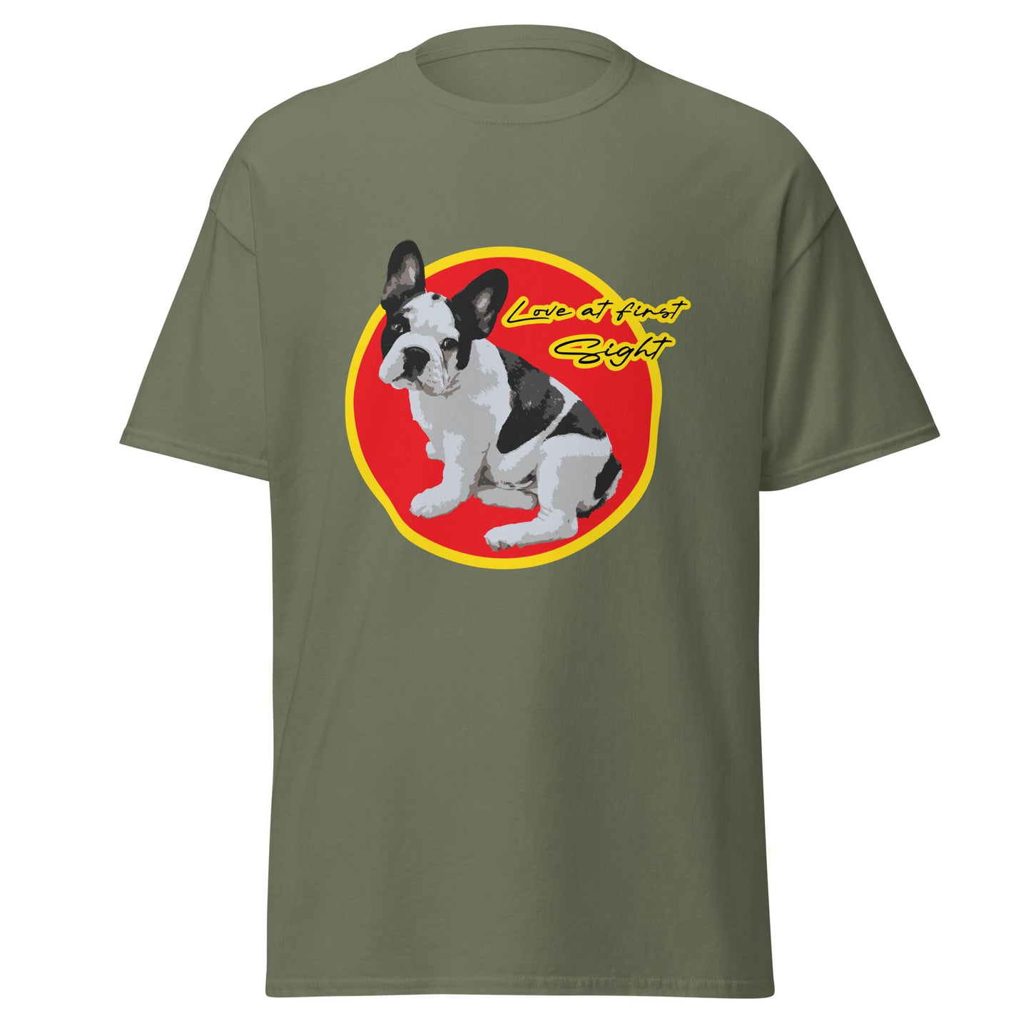 ${French Bulldog Unisex t-shirt} ${Pet Lovers French Bulldog Unisex t-shirt} ${xadaprints.com} ${XADA PRINTS}
