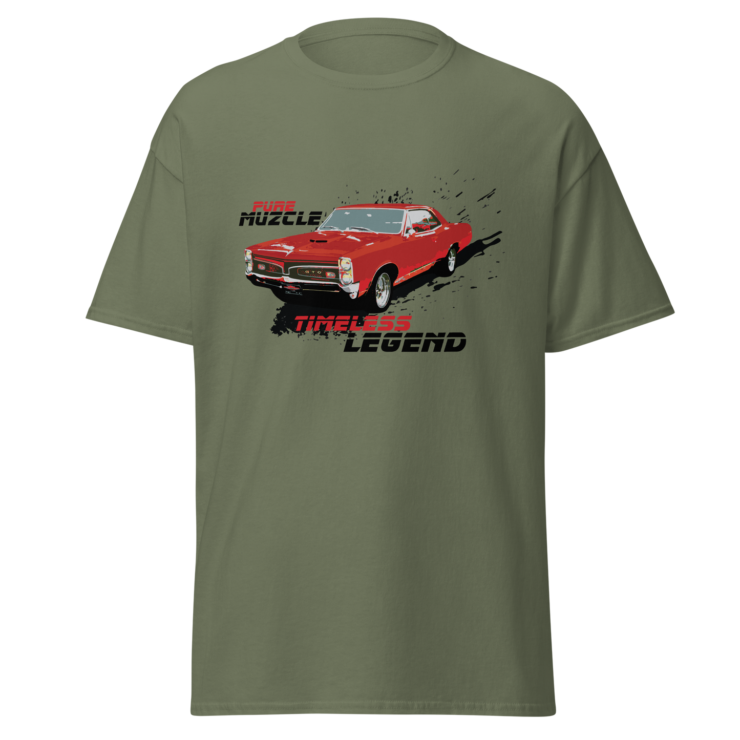 ${Pontiac GTO Unisex t-shirt} ${Muscle Car Pontiac GTO Unisex t-shirt} ${xadaprints.com} ${XADA PRINTS}