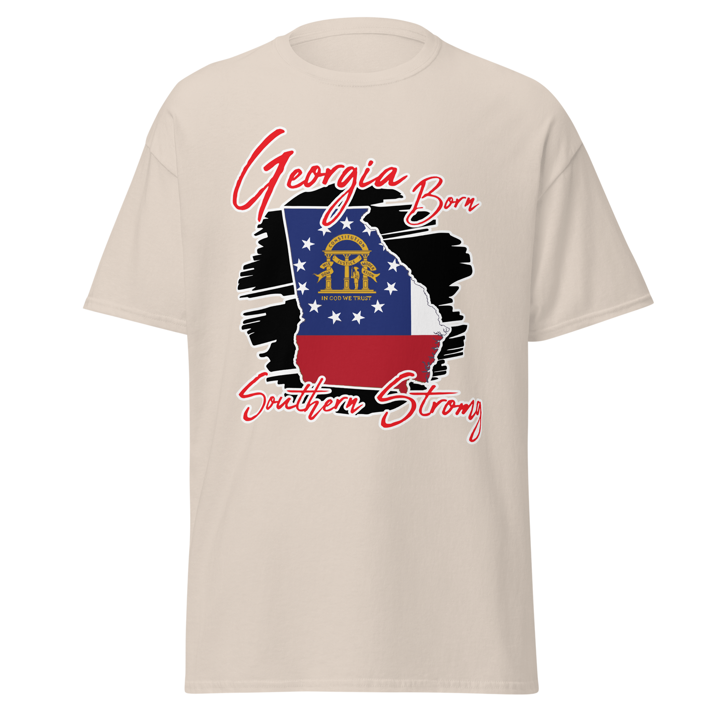 ${Georgia State - Unisex t-shirt} ${USA Love Georgia State Unisex t-shirt} ${xadaprints.com} ${XADA PRINTS}