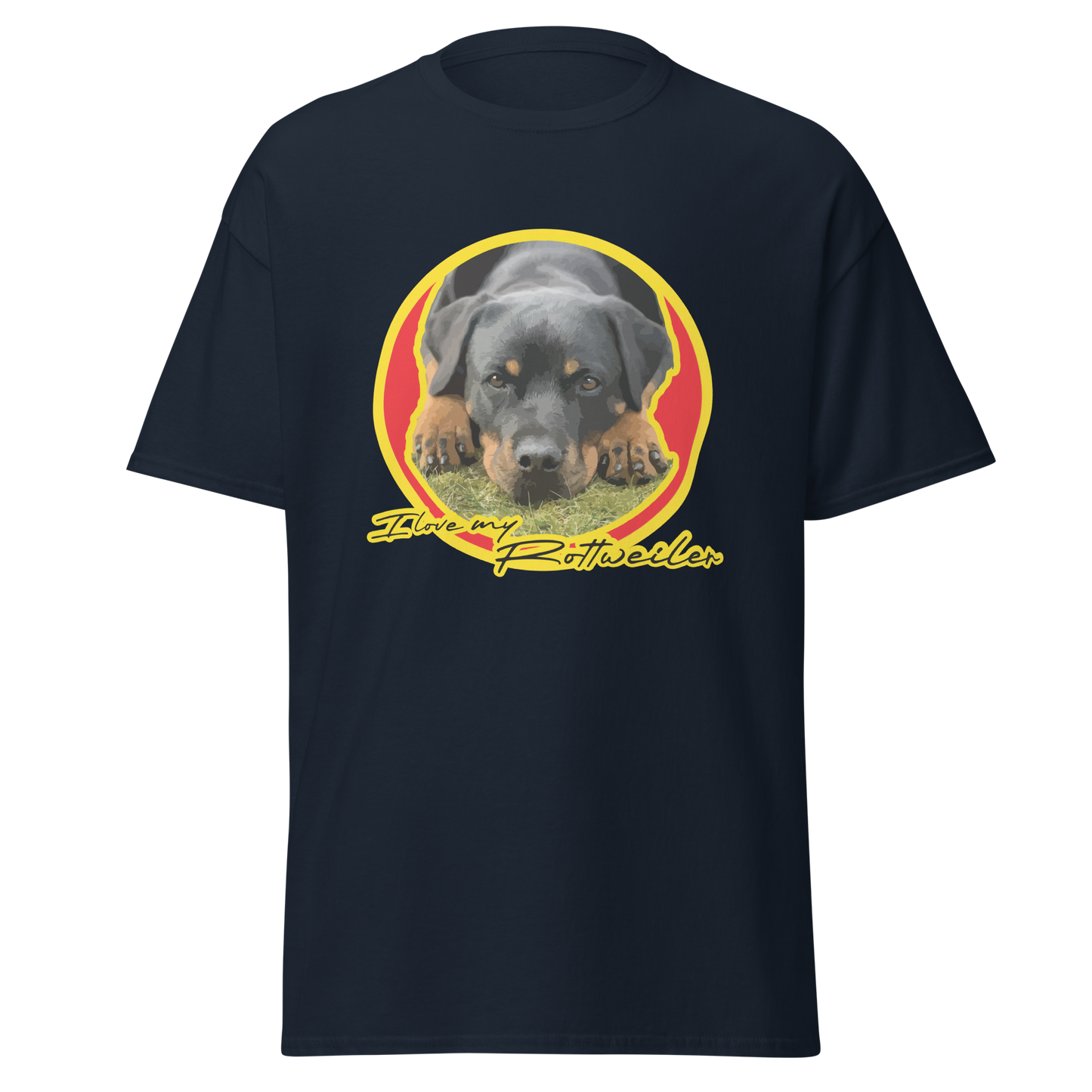 ${Rottweiler Unisex t-shirt} ${Pet Lovers Rottweiler Unisex t-shirt} ${xadaprints.com} ${XADA PRINTS}
