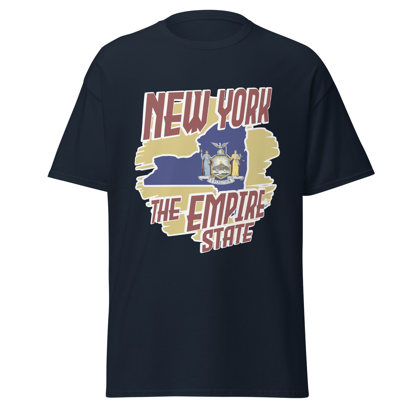 ${New York State - Unisex t-shirt} ${USA Love New York State Unisex t-shirt} ${xadaprints.com} ${XADA PRINTS}