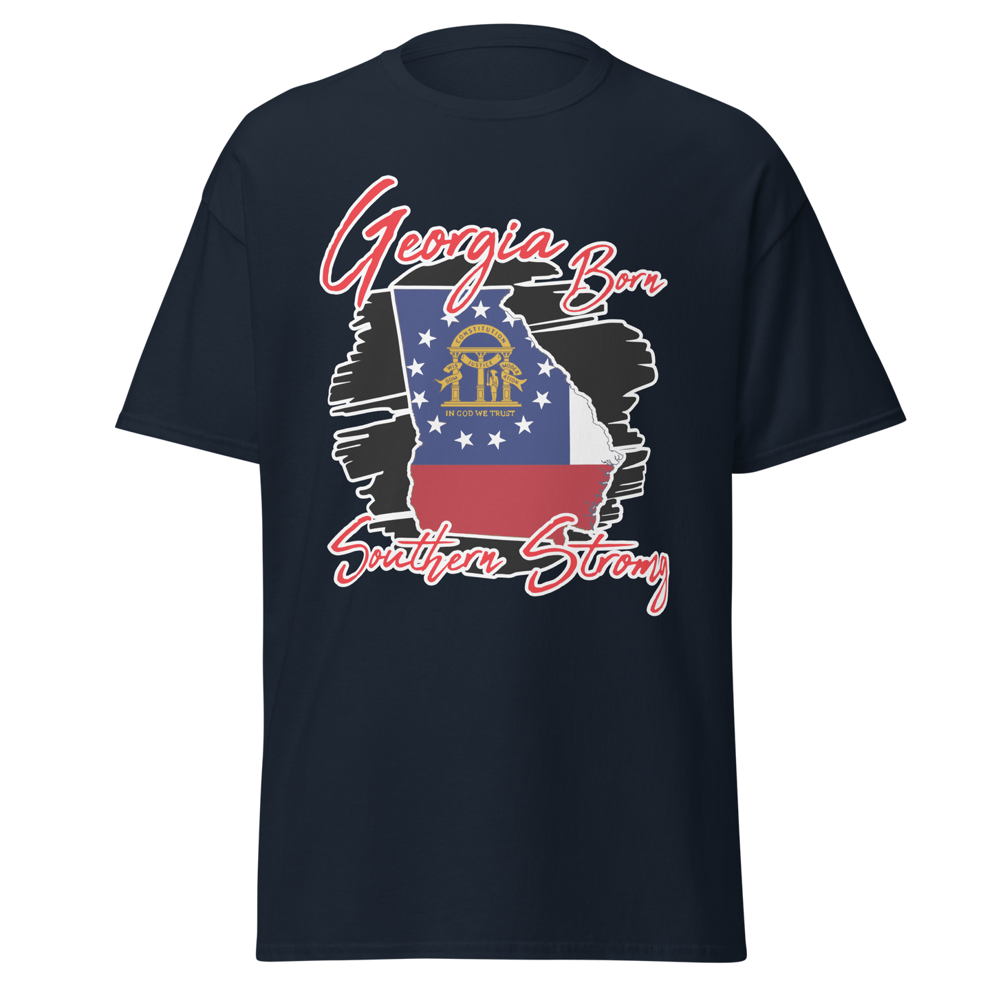 ${Georgia State - Unisex t-shirt} ${USA Love Georgia State Unisex t-shirt} ${xadaprints.com} ${XADA PRINTS}