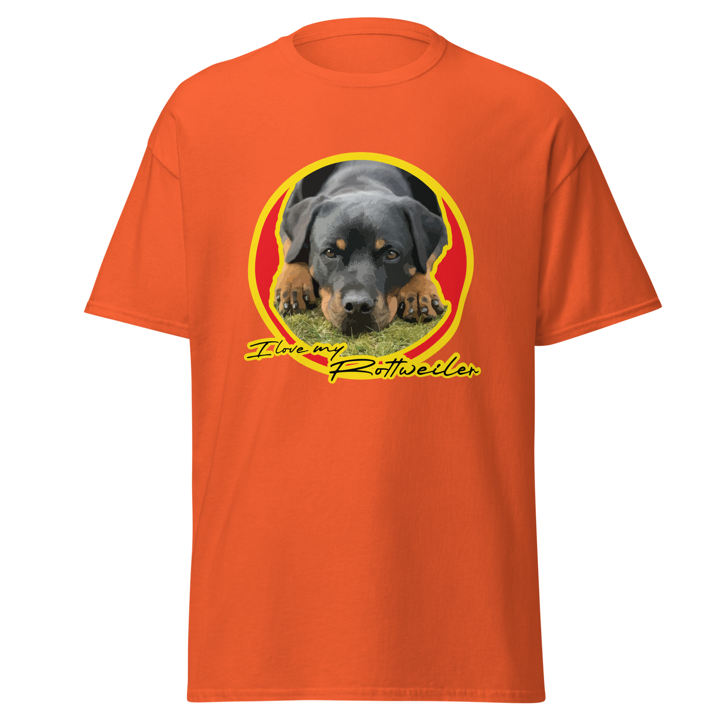 ${Rottweiler Unisex t-shirt} ${Pet Lovers Rottweiler Unisex t-shirt} ${xadaprints.com} ${XADA PRINTS}
