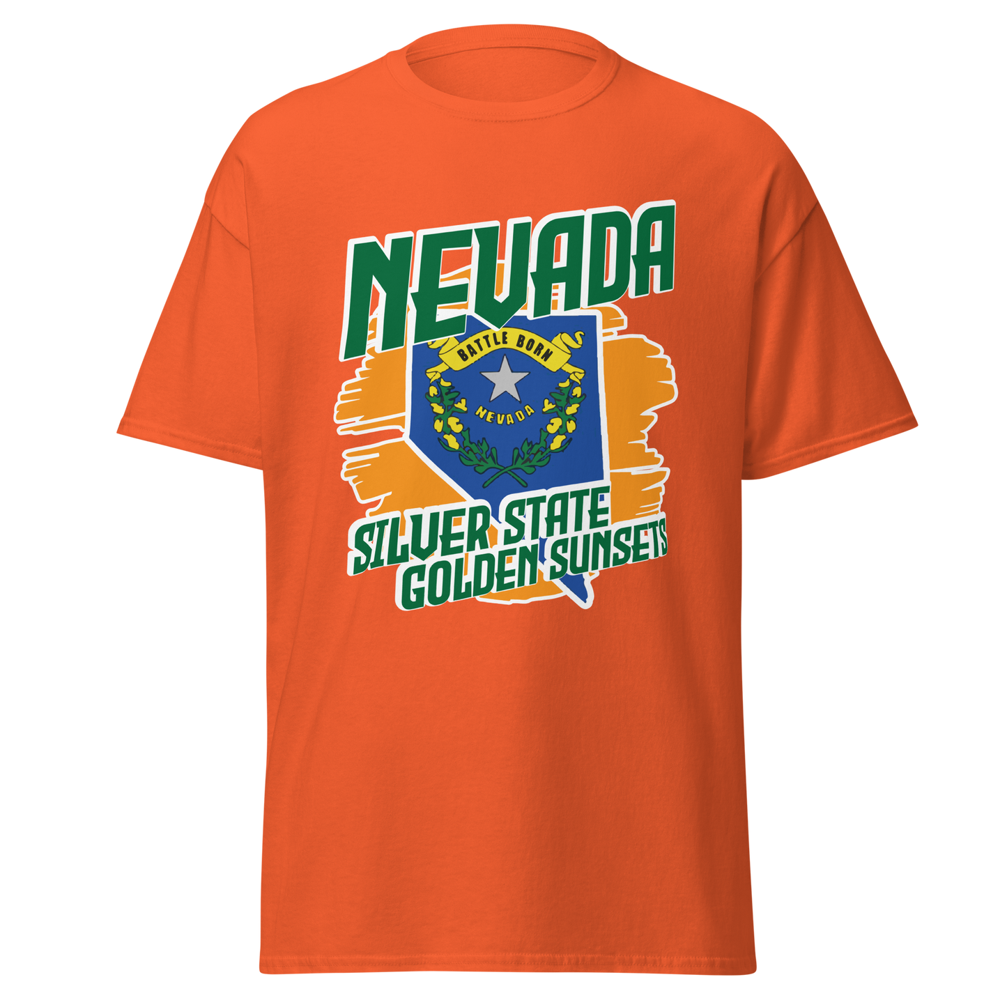 ${Nevada State - Unisex t-shirt} ${USA Love Nevada State Unisex t-shirt} ${xadaprints.com} ${XADA PRINTS}